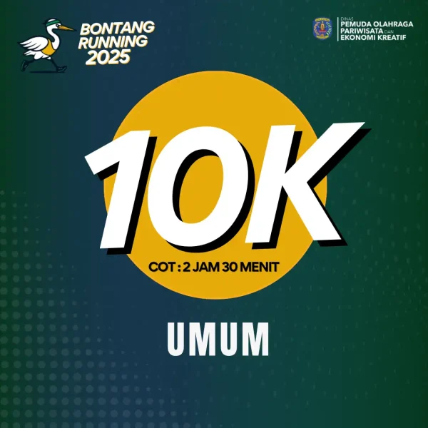 BONTANG RUNNING 2025 - 10K