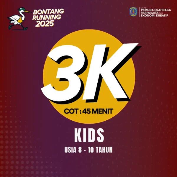 BONTANG RUNNING 2025 - 3K KIDS
