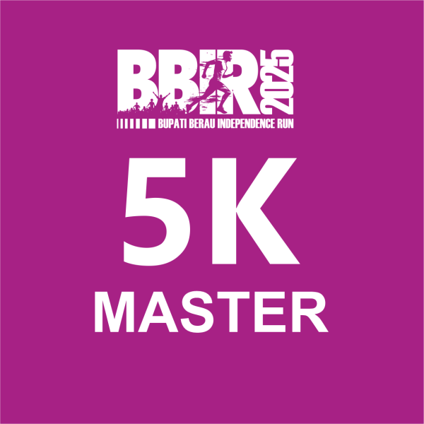 Bupati Berau Independence Run 2025 - 5K MASTER (Non Jersey)
