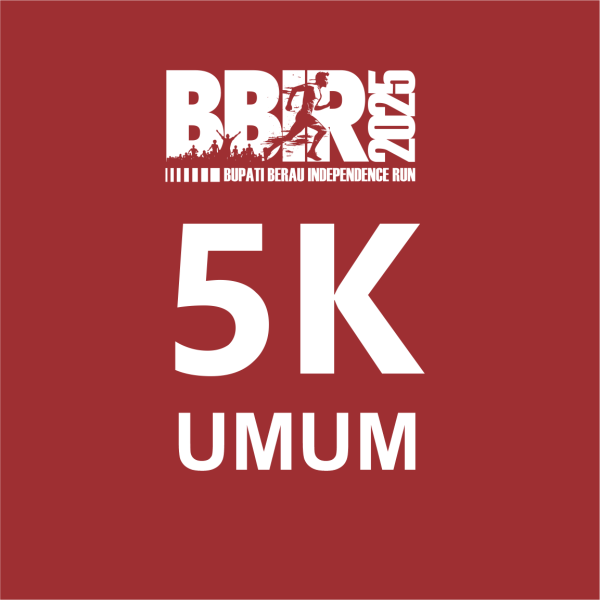 Bupati Berau Independence Run 2025 - 5K UMUM (Non Jersey)