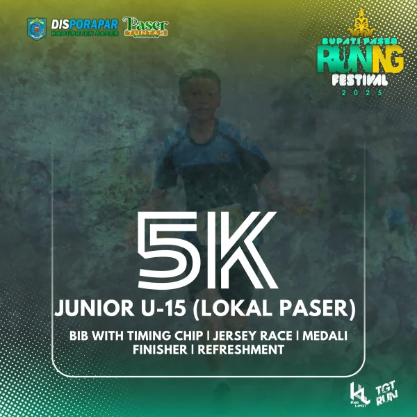 BUPATI PASER RUNNING FEST 2025 - 5K JUNIOR