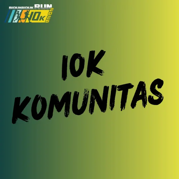 BIDUK BIDUK RUN 2025 - 10K UMUM (DISPORA)