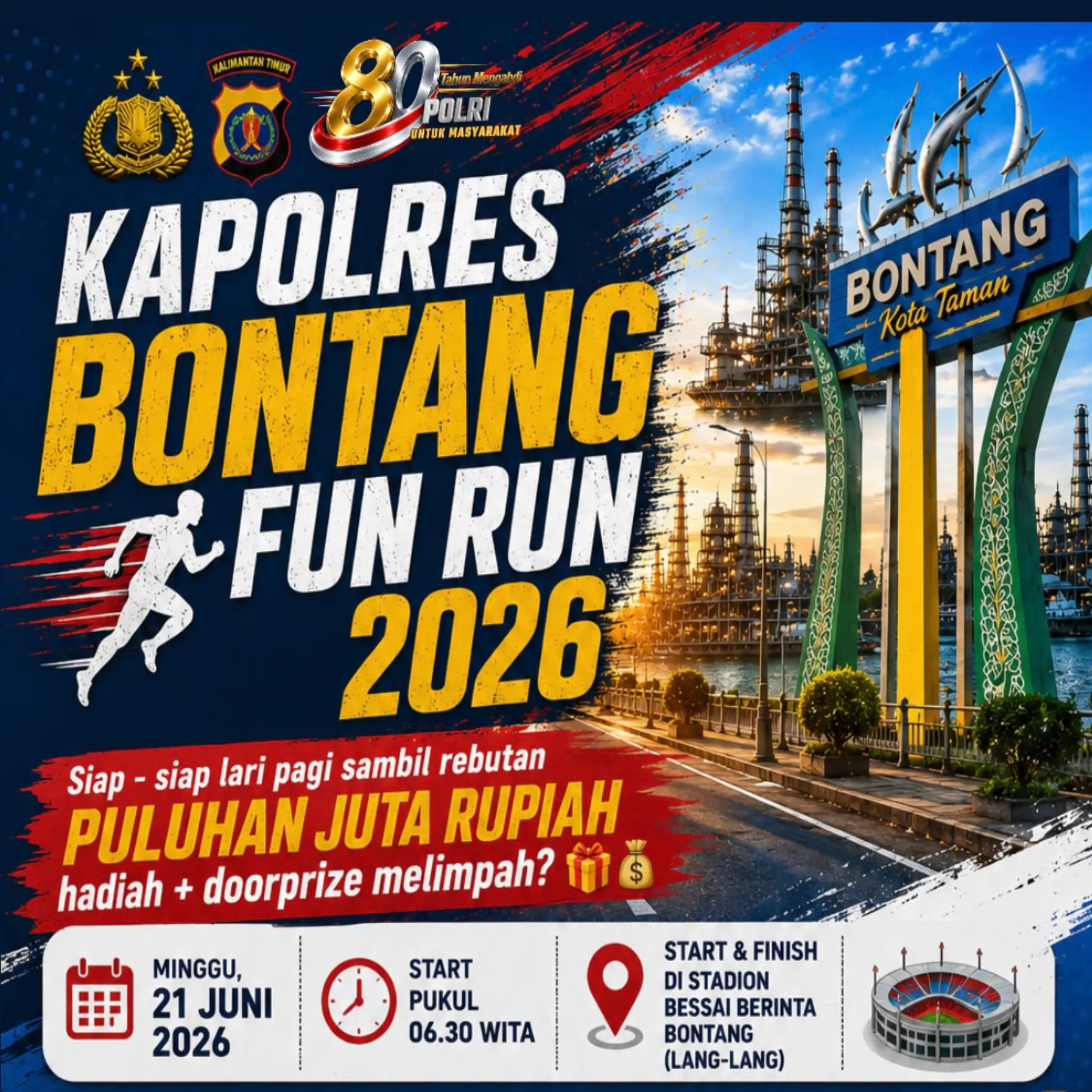 KAPOLRES BONTANG FUN RUN 2026 - 5K